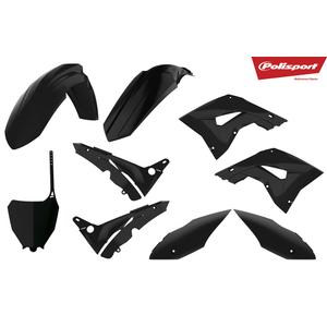 Sada plastů POLISPORT restyling černý