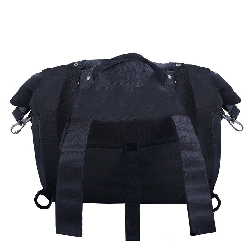 Oxford Heritage Μαύρο 40l τσάντες μοτοσικλέτας Side Bags