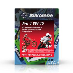 Motorový olej SILKOLENE PRO 4 5W-40 - XP 4 l
