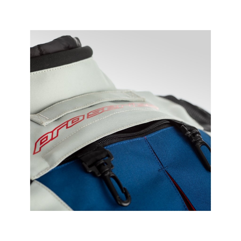 Airbagová bunda RST Pro Series Adventure-X Airbag CE bílo-červeno-modrá výprodej