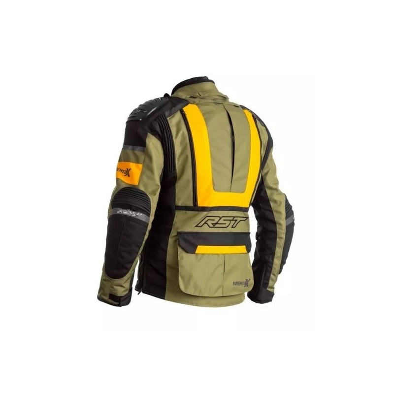 Bunda na motorku RST Pro Series Adventure-X CE černo-žluto-zelená výprodej