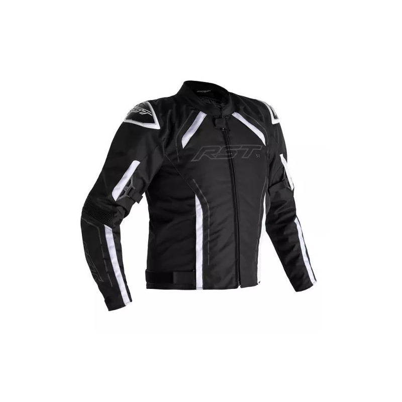 Bunda na motorku RST S-1 CE černo-bílá výprodej