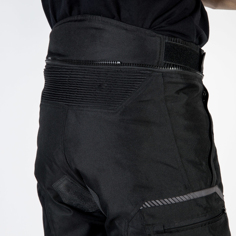 Ozone Flow Μαύρο παντελόνι μοτοσικλέτας προσφορά