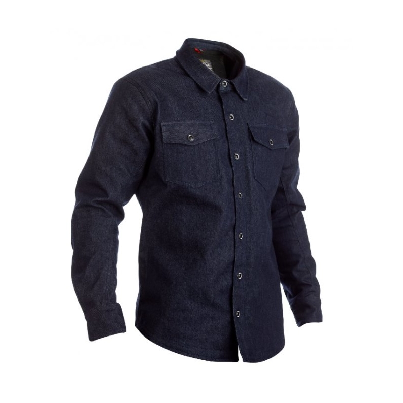Košile na motorku RST X Denim CE tmavě modrá výprodej