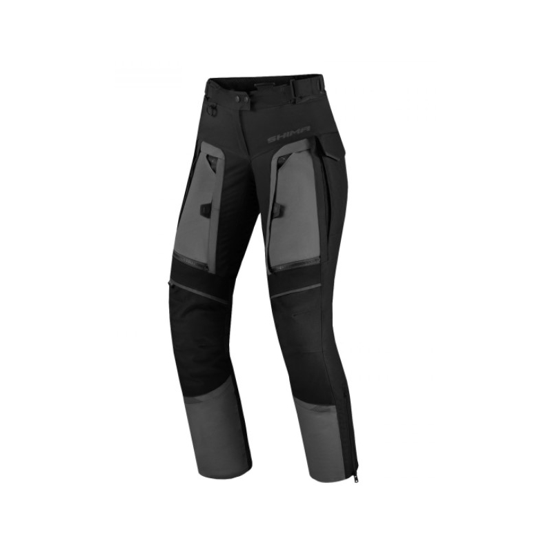 Shima Hero 2.0 Γυναικείο μαύρο και γκρι παντελόνι μοτοσικλέτας