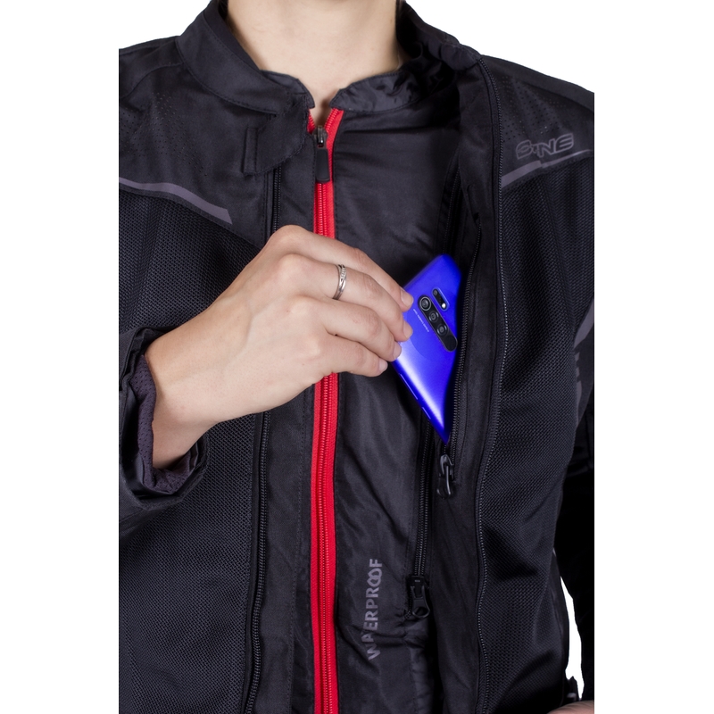 Γυναικείο Ozone Jet II Μαύρο μπουφάν μοτοσικλέτας προσφορά