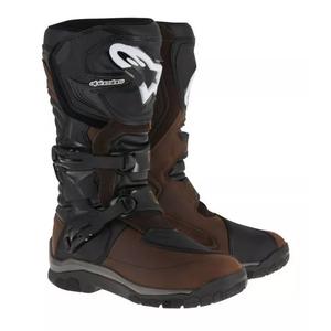 Alpinestars Corozal Adventure Oiled Drystar καφέ και μαύρες μπότες μοτοσικλέτας
