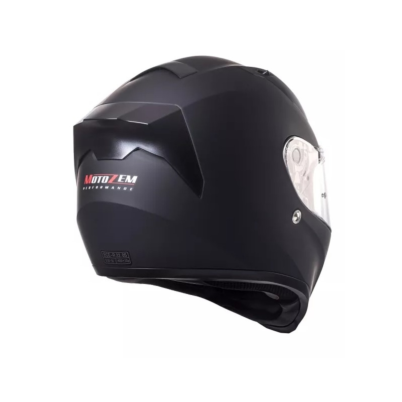 Ενσωματωμένο κράνος μοτοσικλέτας Street Racer SR I1 MotoZem Performance μαύρο ματ προσφορά
