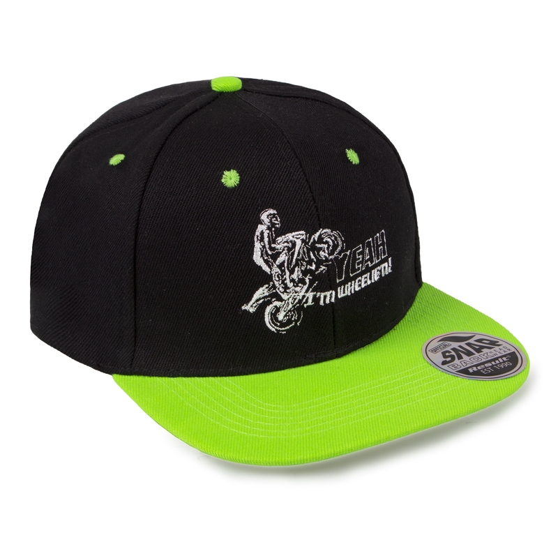 Wheelie cap μαύρο-πράσινο προσφορά