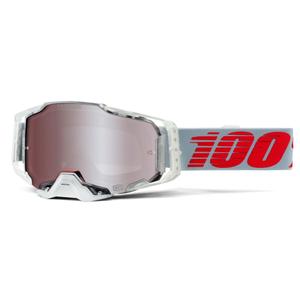 Γυαλιά Motocross 100% ARMEGA X-Ray-Hiper ασημί plexi