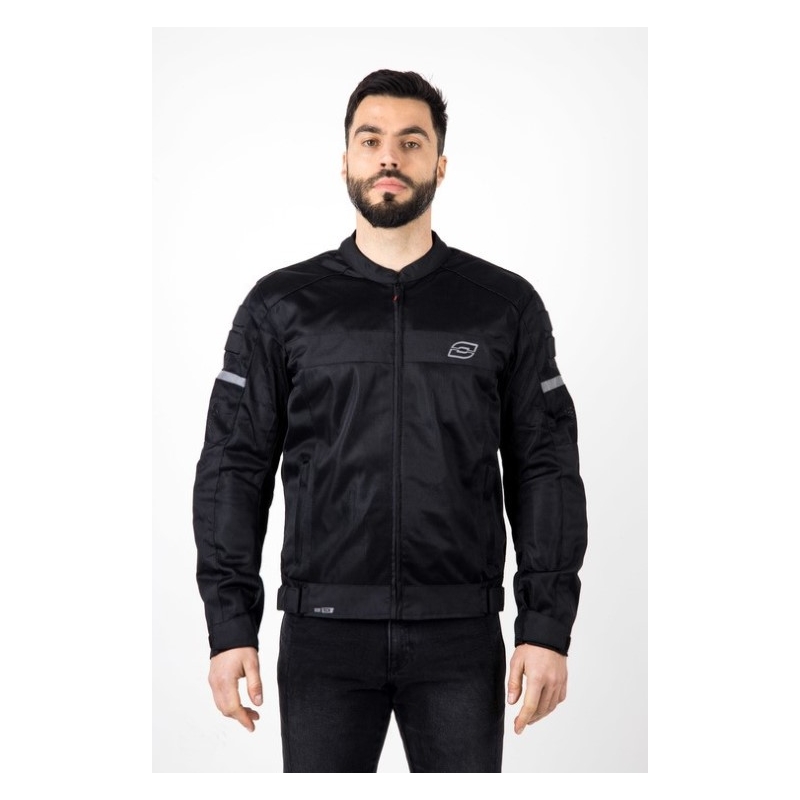 Ozone Dart Μαύρο μπουφάν μοτοσικλέτας