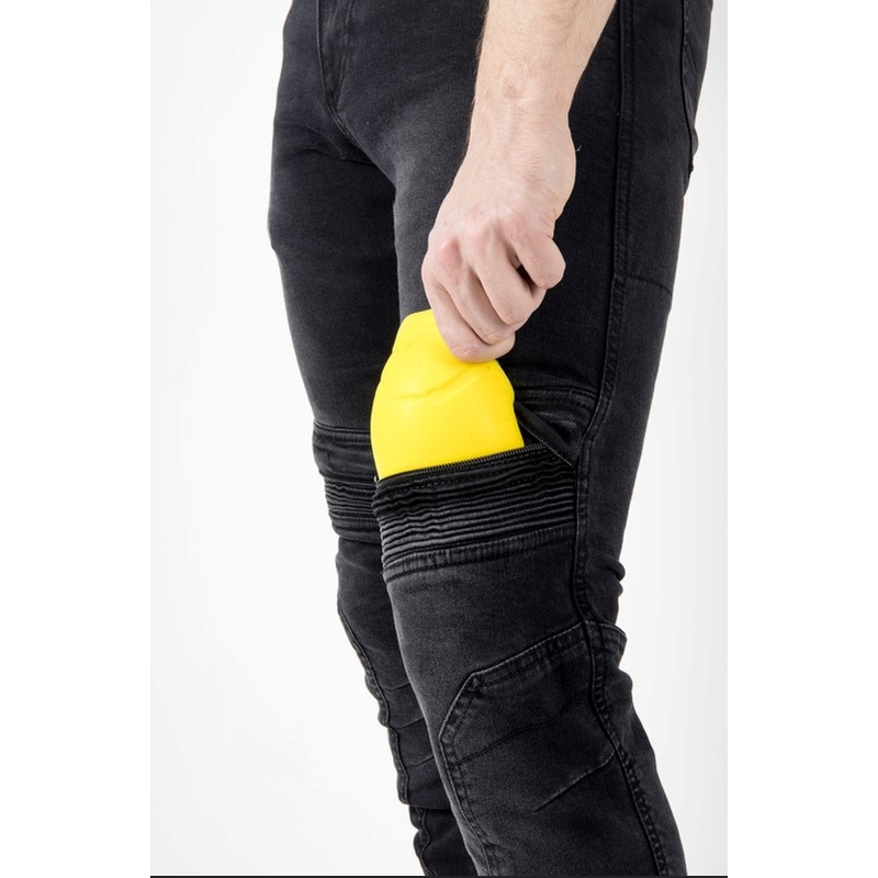 Ozone Hornet II Μαύρο τζιν μοτοσικλέτας