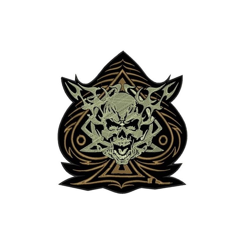 Patch Pik καφέ - μεγάλο