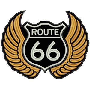 Patch Route φτερά πορτοκαλί