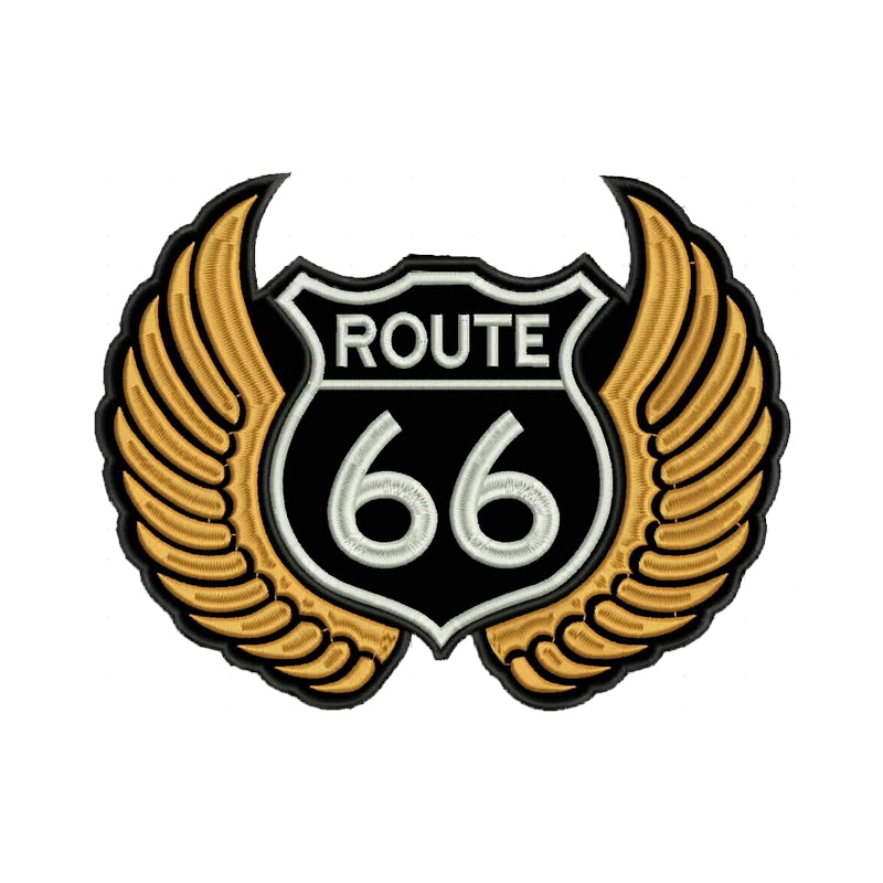 Patch Route φτερά πορτοκαλί - μεγάλο προσφορά