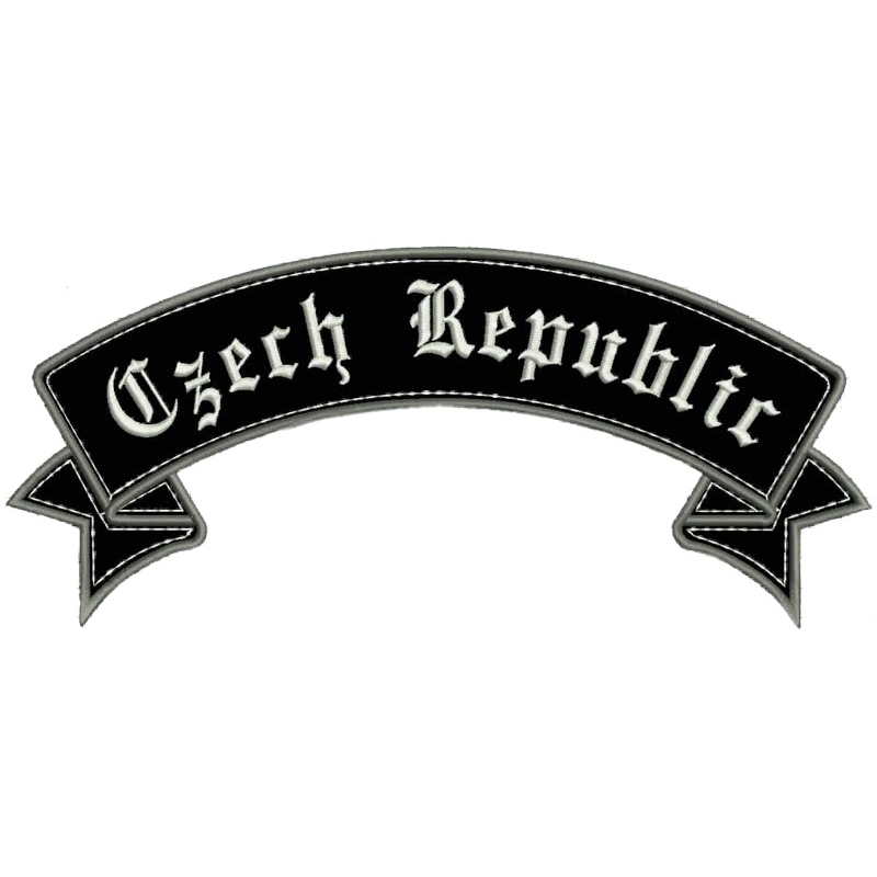 Patch Τσεχική Δημοκρατία κορδέλα