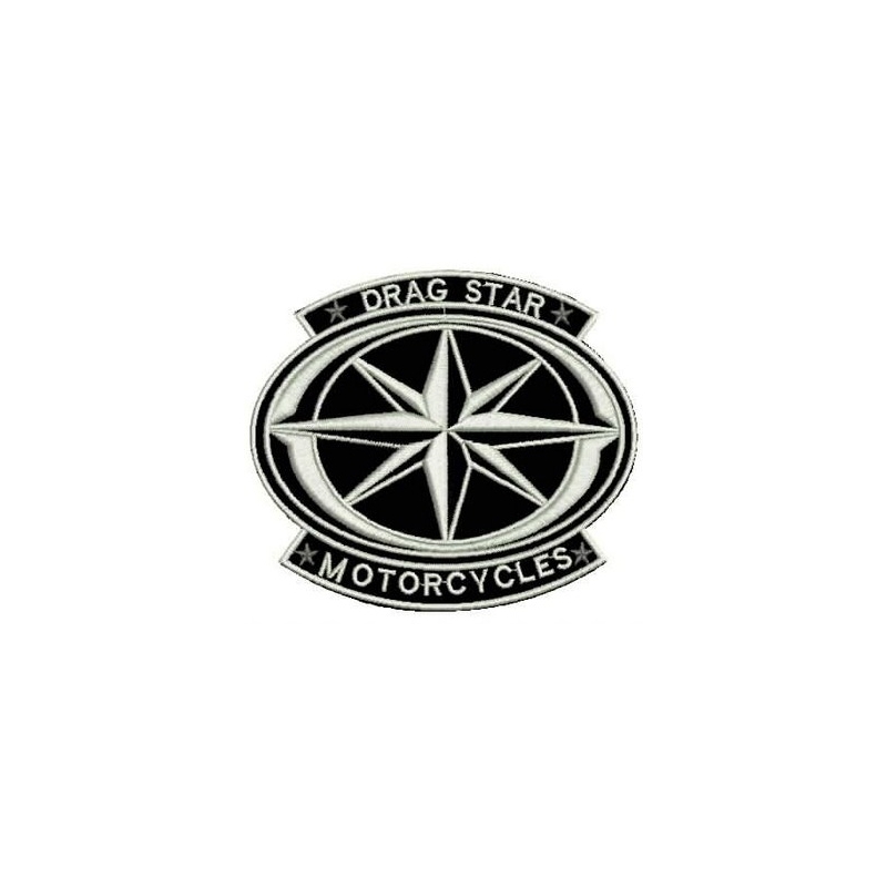 Patch Drag Star Motorcycles - μεγάλο