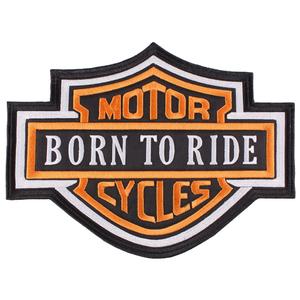 Patch Motor Cycles πορτοκαλί - μεγάλο