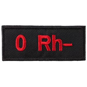 Patch με ομάδα αίματος 0 Rh-
