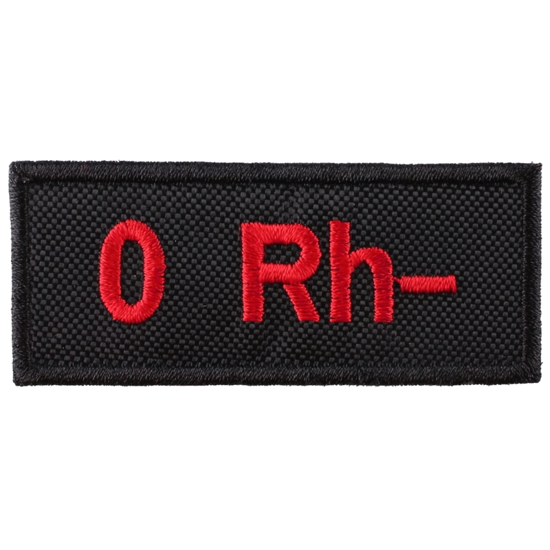 Patch με ομάδα αίματος 0 Rh-