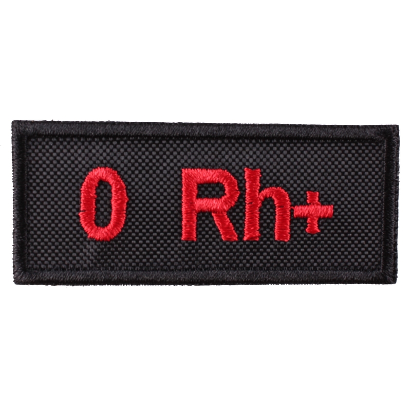 Patch με ομάδα αίματος 0 Rh+