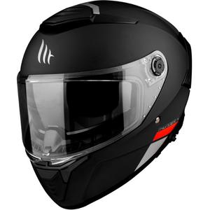 MT FF118SV Thunder 4 SV ενσωματωμένο κράνος μοτοσικλέτας μαύρο ματ