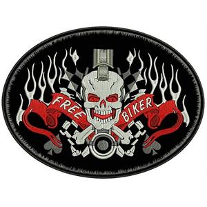 Patch Free Biker οβάλ - μεγάλο