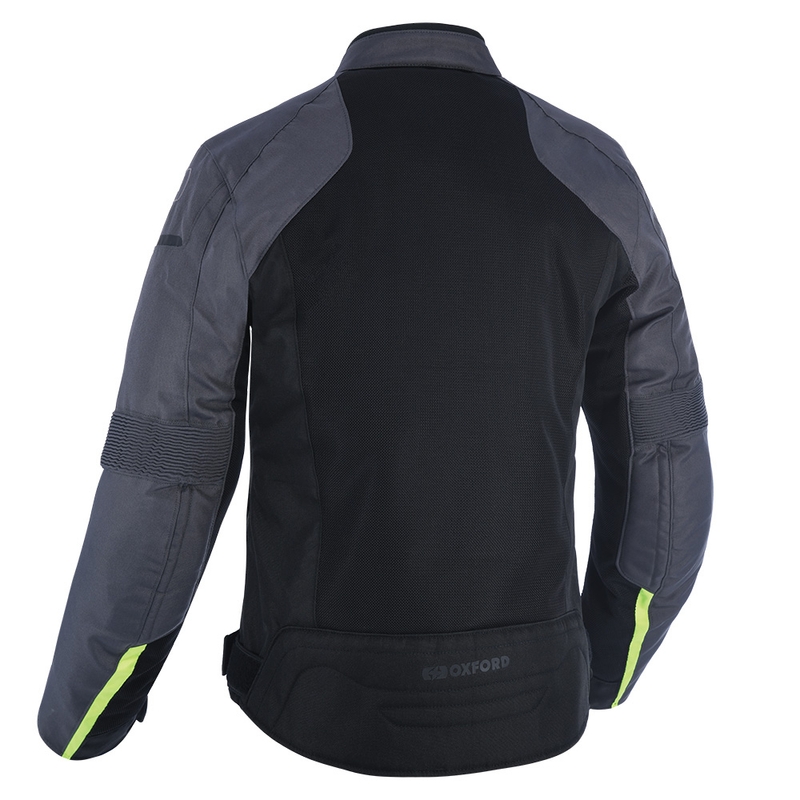 Oxford Delta 1.0 Air μαύρο-γκρι-κίτρινο μπουφάν μοτοσικλέτας