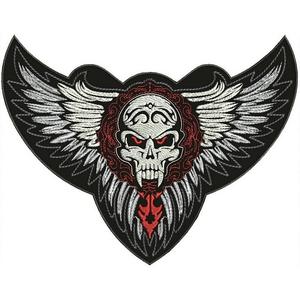 Applique Φτερά με στολίδι - μεγάλο