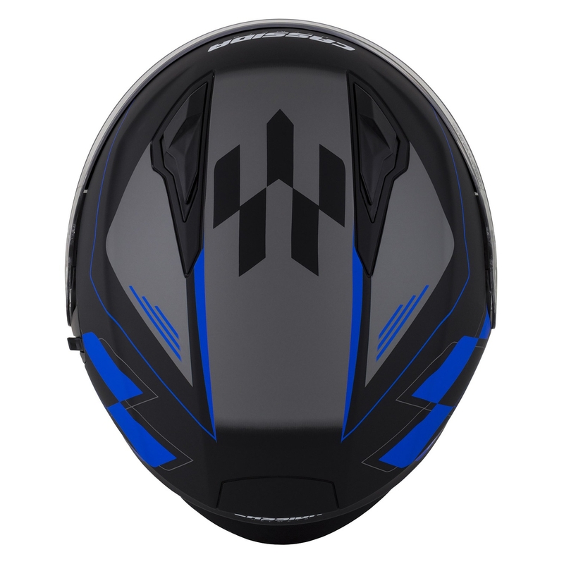 Cassida Jet Tech Roxor Black-Grey-Blue Matte Open κράνος μοτοσικλέτας