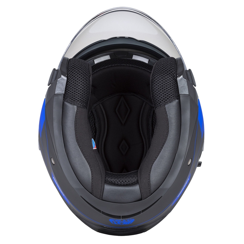 Cassida Jet Tech Roxor Black-Grey-Blue Matte Open κράνος μοτοσικλέτας