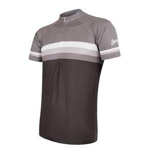 Jersey Sensor Summer Stripe μαύρο-γκρι-λευκό - κοντό μανίκι προσφορά