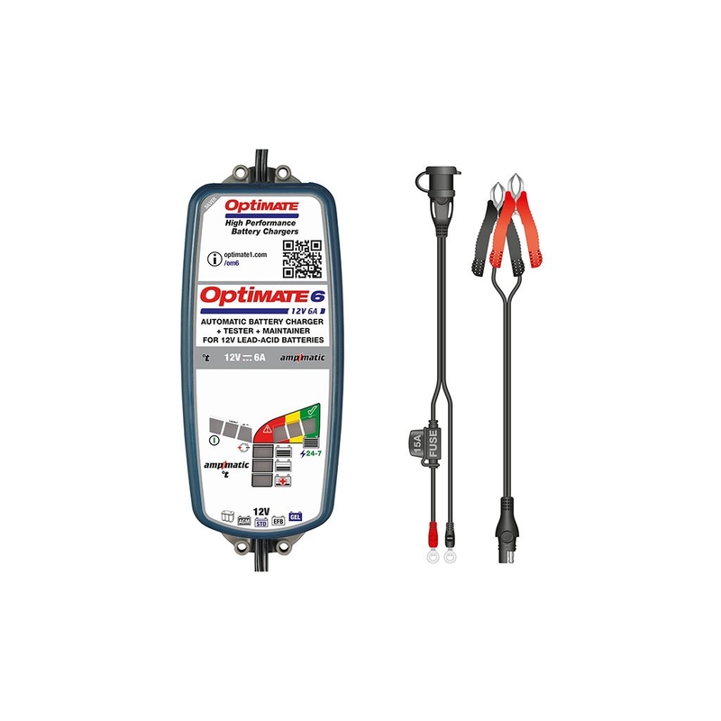 Φορτιστής μπαταρίας TecMate - Optimate 6 6A