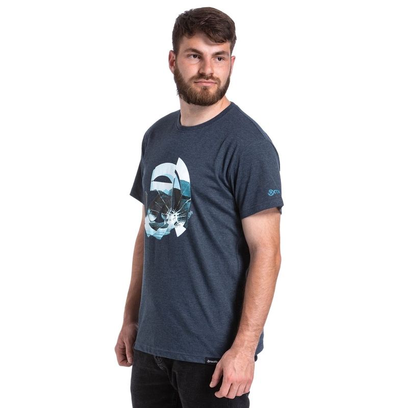 T-shirt Meatfly Glazy σκούρο μπλε προσφορά