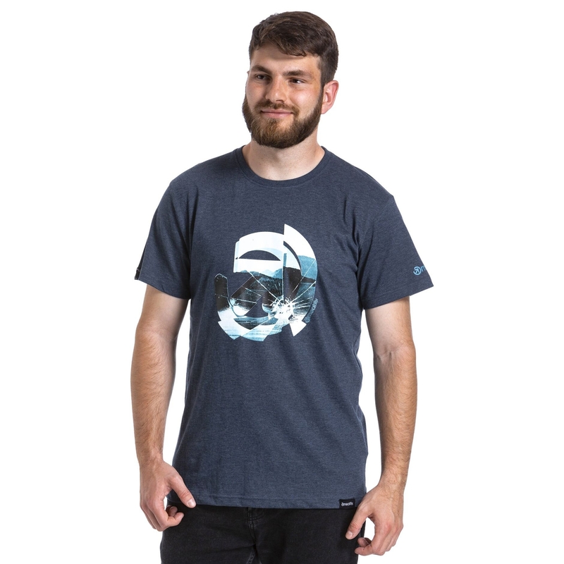 T-shirt Meatfly Glazy σκούρο μπλε προσφορά