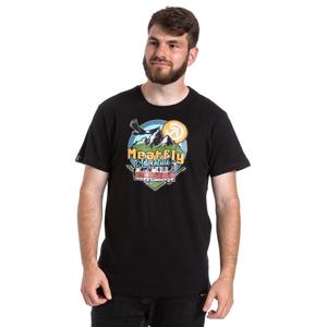T-shirt Meatfly Mounty μαύρο προσφορά