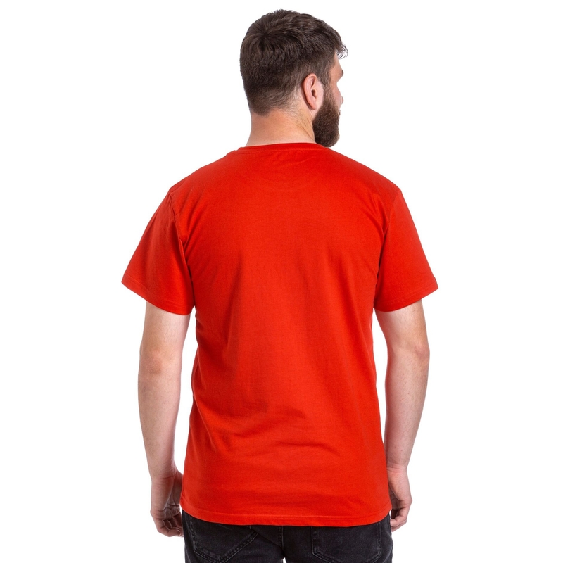 T-shirt Meatfly Mounty κόκκινο προσφορά