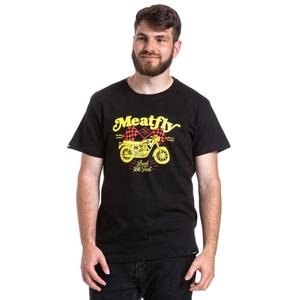 T-shirt Meatfly Loud And Fast μαύρο προσφορά