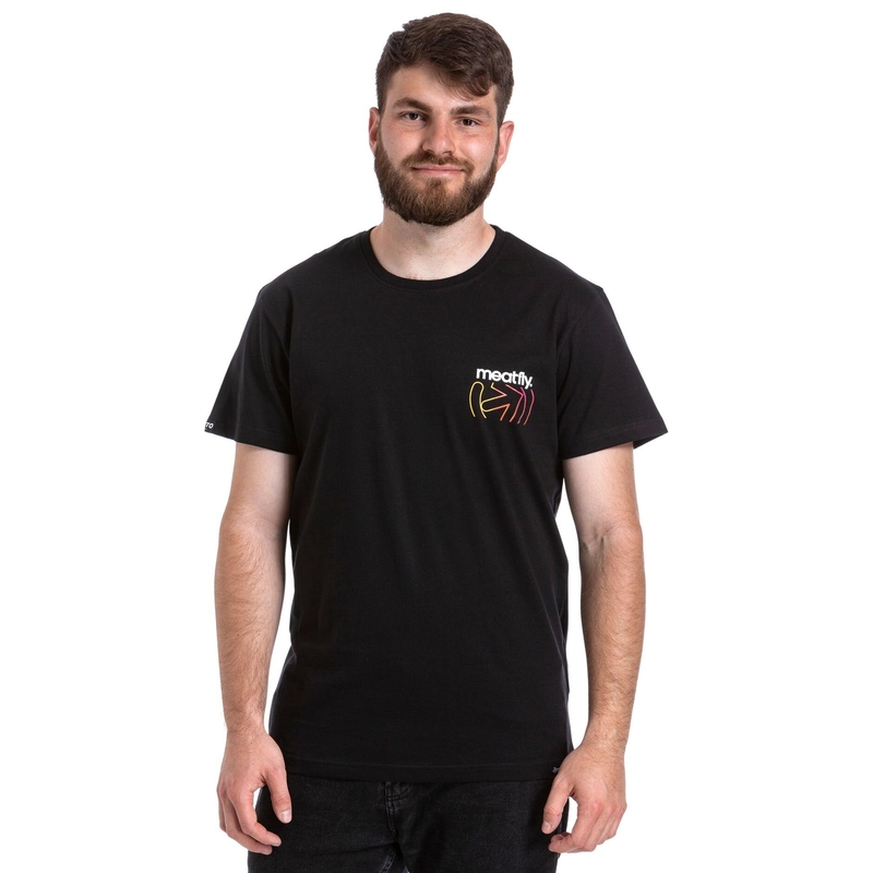 T-shirt Meatfly Marmi μαύρο προσφορά