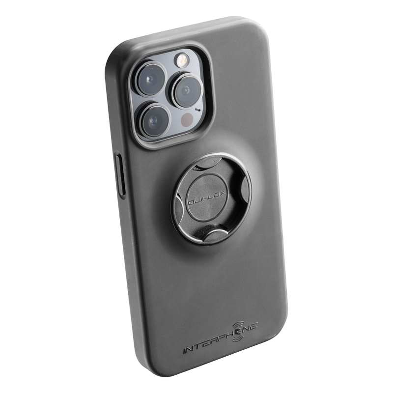 Προστατευτικό κάλυμμα Interphone QUIKLOX για Apple iPhone 13 Pro μαύρο