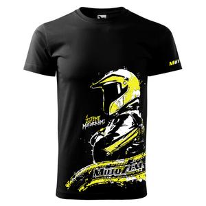 Ανδρικό T-shirt MotoZem - We live motorcycling