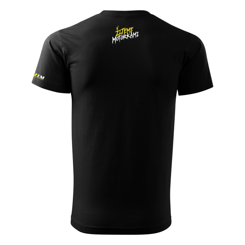 Ανδρικό T-shirt MotoZem - We live motorcycling