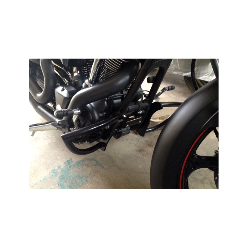 Yamaha - Raider 1900 δύο τεμαχίων μαύρο ματ