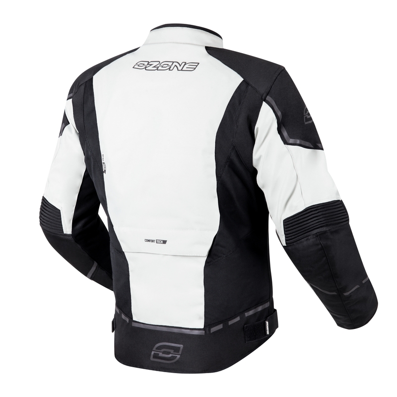 Μπουφάν Moto Ozone Jet II γκρι-μαύρο προσφορά