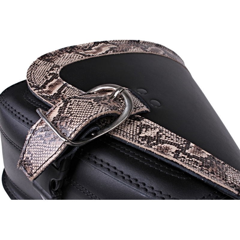 Kožená brašna RSA Serpent na motorku HD Softail
