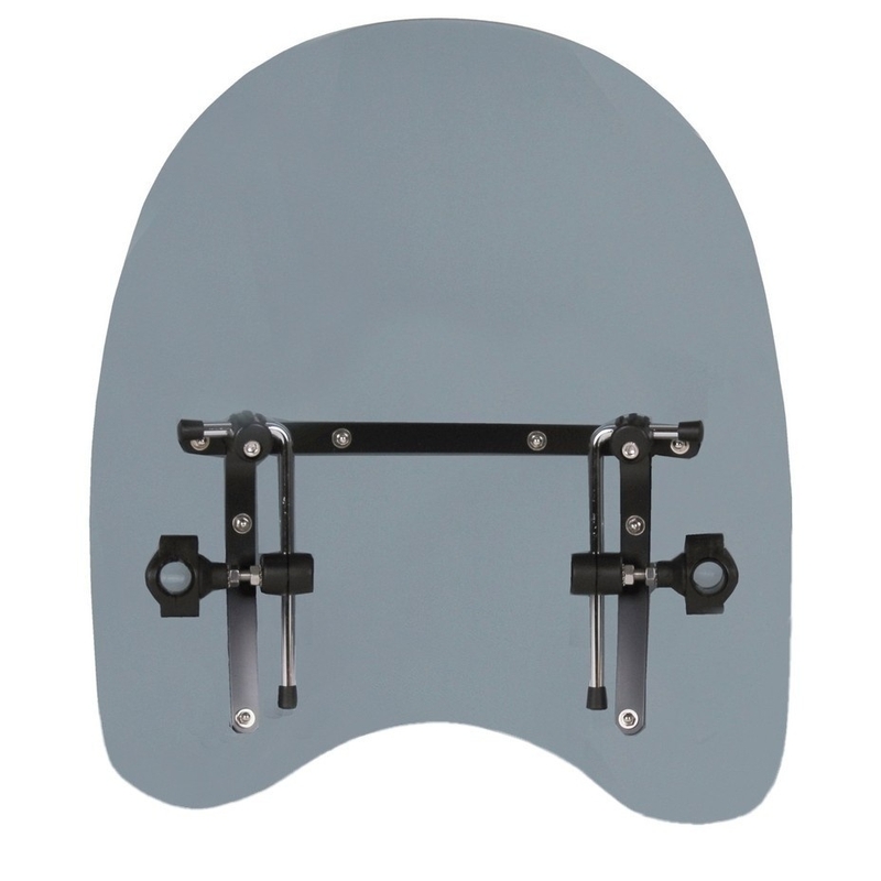Plexi na motorku R-TOOL Universal B - tmavé