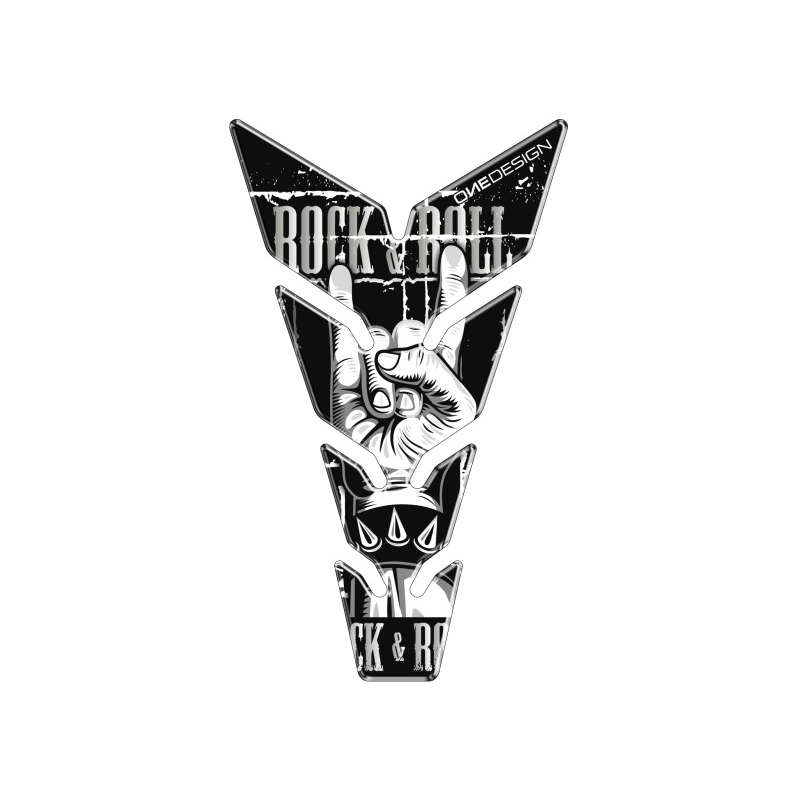 Κάλυμμα ρεζερβουάρ καυσίμου Εκτύπωση - Rock &amp; Roll