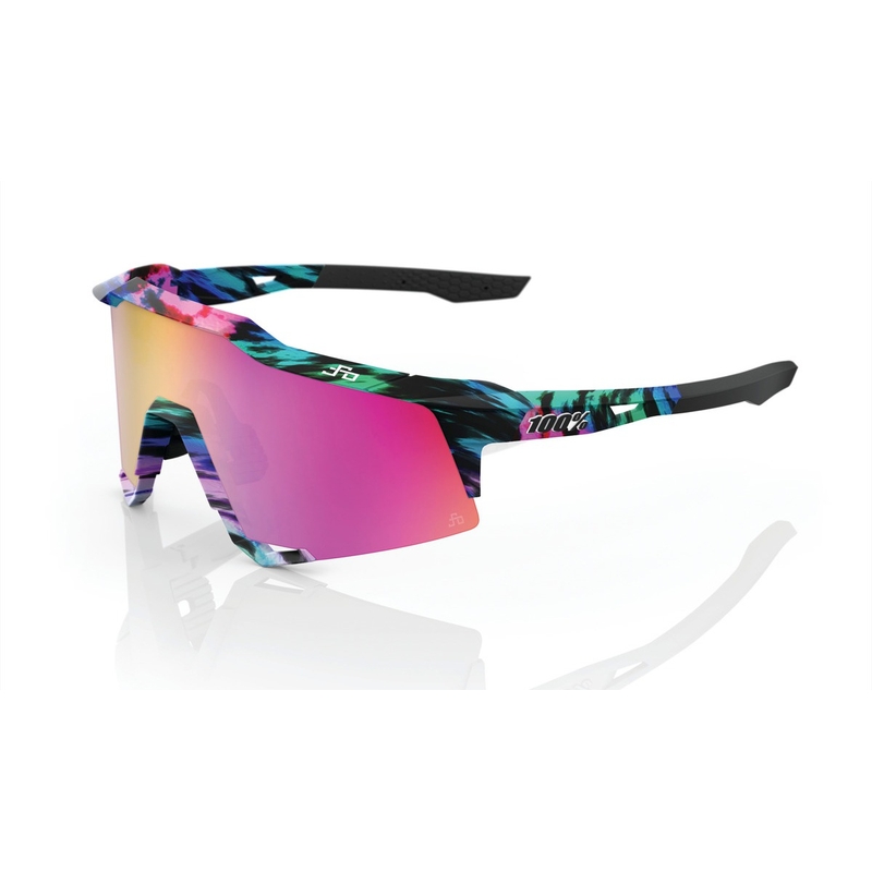 Γυαλιά ηλίου 100% SPEEDCRAFT Peter Sagan LE Soft πολύχρωμο (μοβ γυαλί)