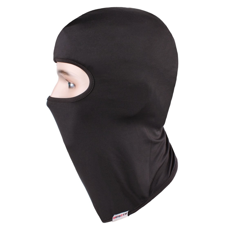 Κουκούλα κράνους MotoZem, μαύρη