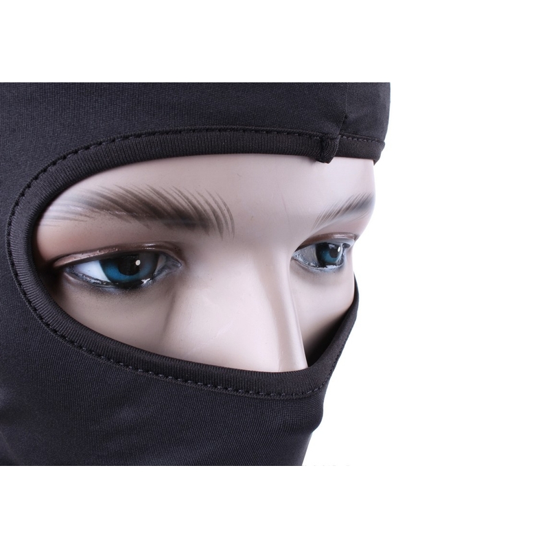 Κουκούλα κράνους MotoZem, μαύρη